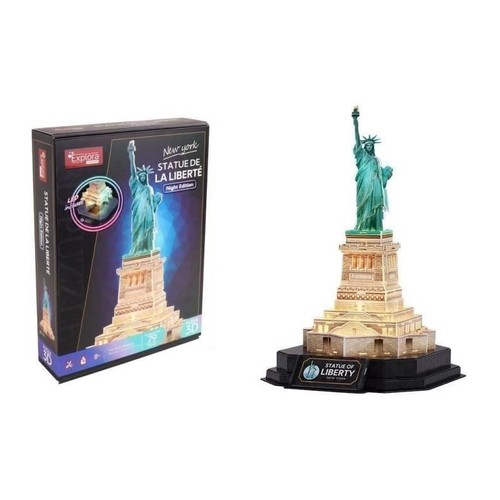 Puzzle lumineux statue - puzzle,