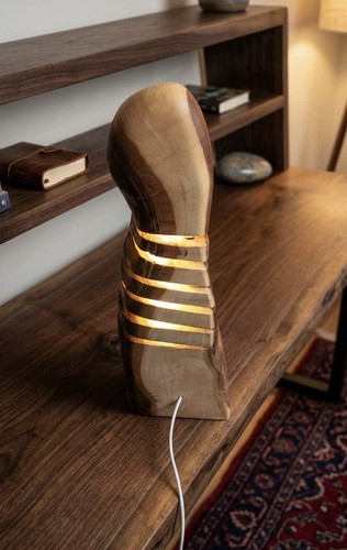 Lampe table art déco - de,