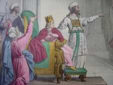 Lithographie biblique Litho