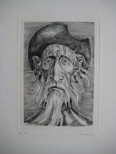 DAUTRY MARC GRAVURE 1973 SIGNÉE AU CRAYON NUM/150 HANDSIGNED NUM/150 ETCHING