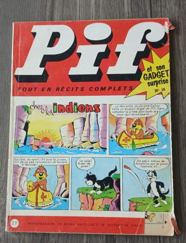 Pif gadget teddy - pif, n