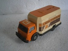 JOUET ANCIEN CAMION TIRELIRE "Caisse d'épargne" MATCHBOX SUPER KING VINTAGE
