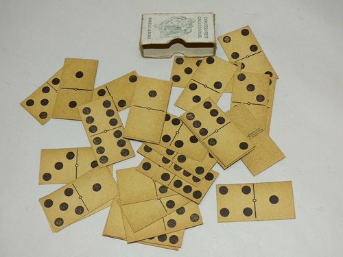 Boite dominos cartons - -boite,