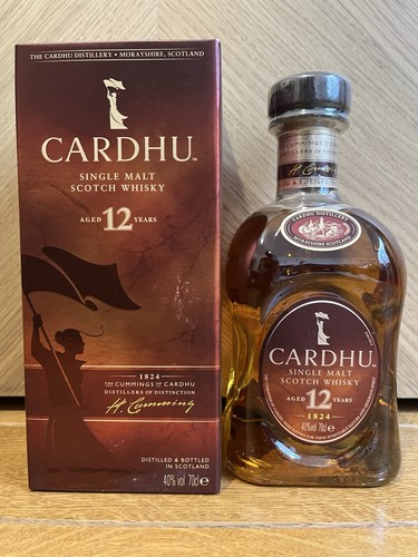 Whisky cardhu years single - whisky, 12