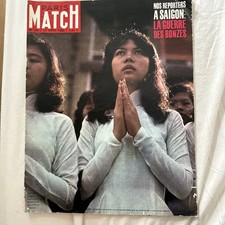 PARIS MATCH N° 751 du 31 août 1963 SAIGON la guerre des bonzes , LE CONCORDE