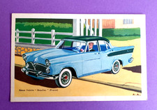 Carte Postale Ancienne Simca Vedette Beaulieu  Chocolat TOBLER Année 50 Postcard