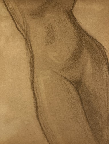 Vintage mystery artist drawing - vintage,