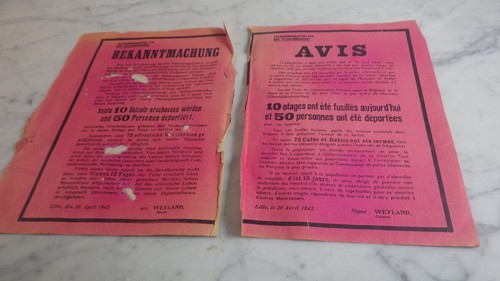 1942 avril lille avis - 1942, 30