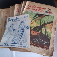 ‎LA SEMAINE DE SUZETTE 1951 + bon de commande BLEUETTE ET BAMBINO