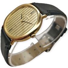 Emile Pequignet Présidence 1980s 30mm PUW LEBROCANTHEURE MONTRE VINTAGE WATCH