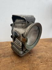 Lampe À Huile Lanterne De Vélo Ancienne Joseph Lucas Petroleum Silver King