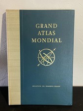 LIVRE GRAND ATLAS MONDIAL 4EME