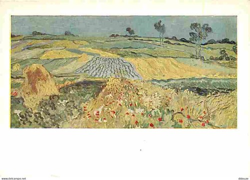 Carte postale art - carte, peinture