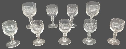 Lot verres liqueur - à, fin