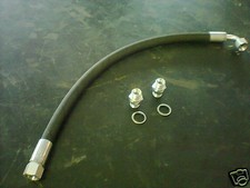 FLEXIBLE HYDRAULIQUE 3/8'' (30L/MIN) - 1 X F1/4'' 90° - 1 X F1/2'' + RAC. M. OFF