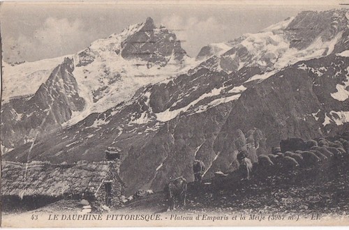 Cpa dauphine isere plateau - dauphine, isere.