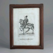 Gravure ancienne encadrée XIX