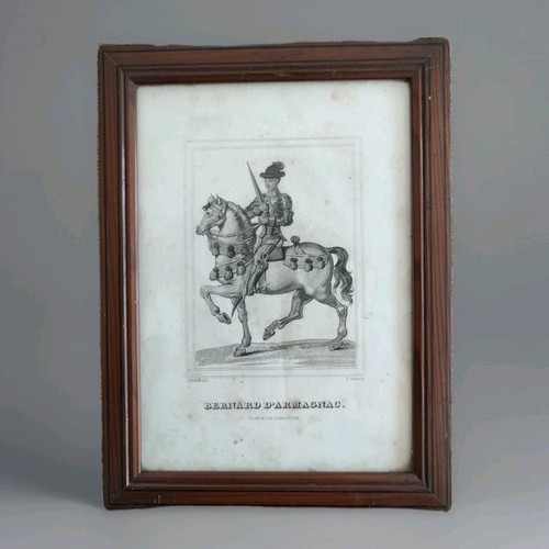 Gravure ancienne encadrée xix - encadrée,