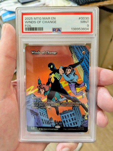 Mtg marvel spider man foil - mtg, spider-man