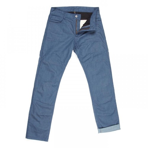 Pantalon jean bleu pour moto