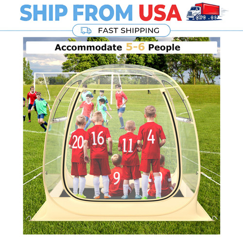 6x6ft portable clear sports - 6x6ft,