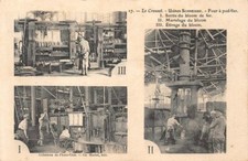 Le Creusot - Tailleur d'usines - Four Puddler - Sortie Des Bloom De Fer