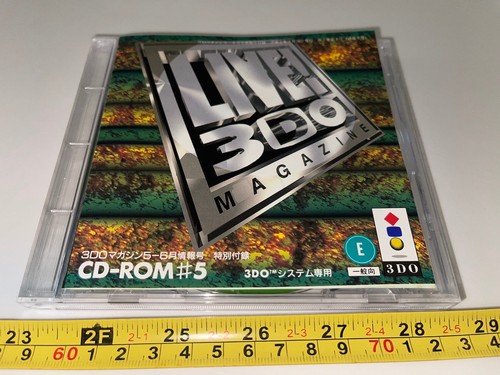 3do live magazine rom d - magazine, cd-rom
