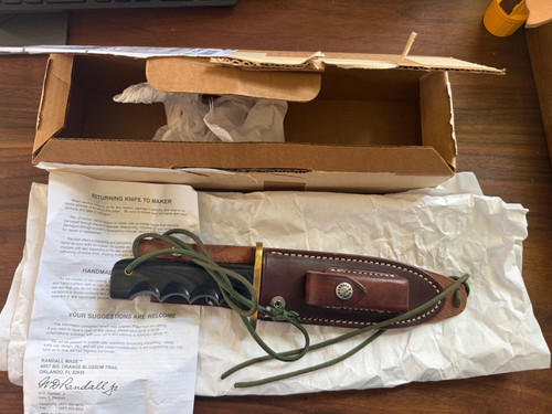 Randal made knives model - knives,