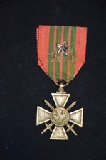 RARE CROIX DE GUERRE DITE DE GIRAUD-1943-7° CHASSEUR D'AFRIQUE-3° DIA-LIBERATION