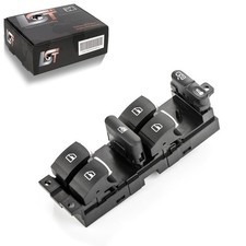 Lève-vitre Électrique Interrupteur Chrome Avant à Gauche pour Seat Leon 1M1 Neuf