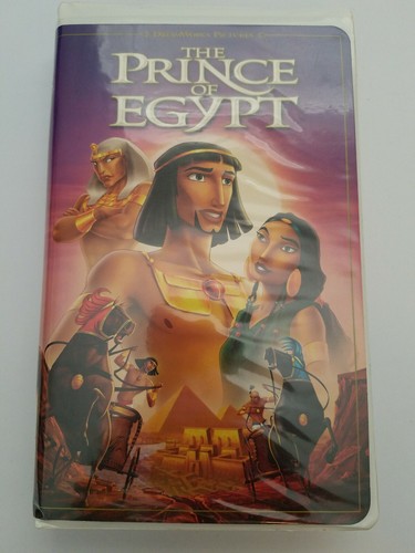 The prince egypt vhs - prince,