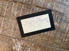 CARTE DE VISITE-MAURICE