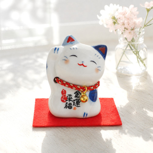 Figurine japonaise maneki neko - japonaise,