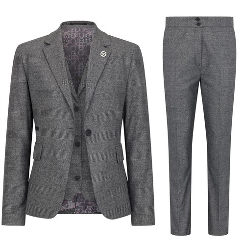 Costume femme pièces gris - pièces,