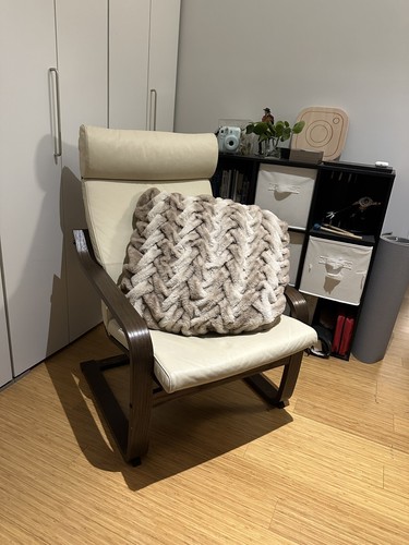 Ikea poang armchair walnut - ikea,