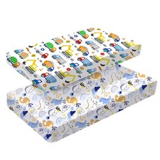 Lot de 2 draps-housses pour