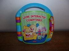 Fisher Price Livre intéractif comptines Book interactive nursery rhymes 02