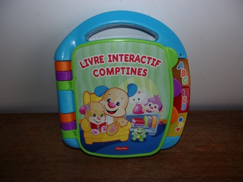 Fisher price livre intéractif - fisher,