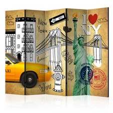 Paravent 5 Volets "One Way New