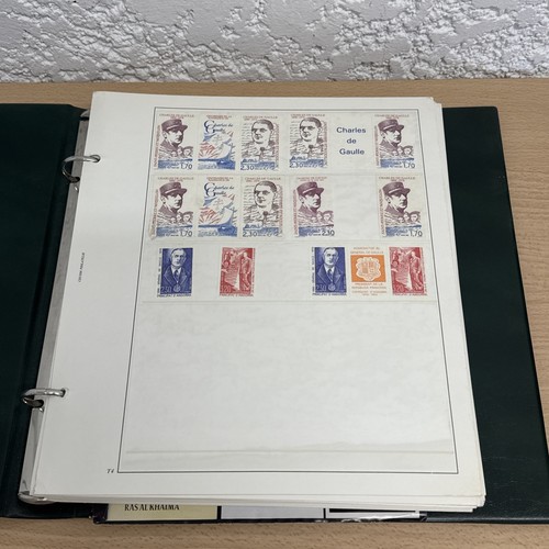 Album timbres enveloppes - de,
