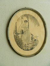 Image signé, Art Déco, dans