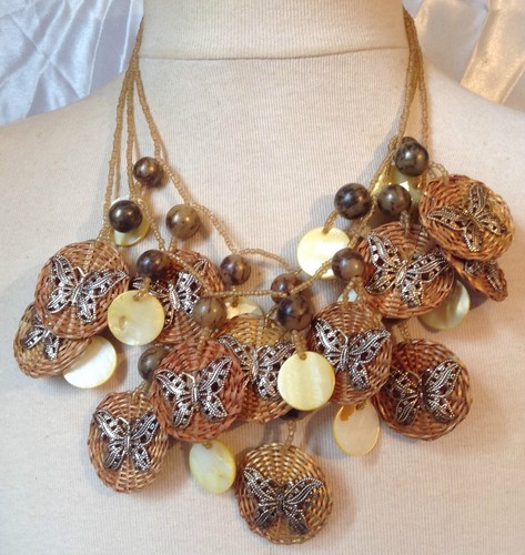 Collier imposant pampille - collier,