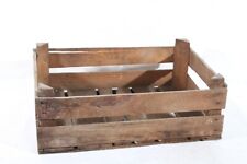 Vieux Caisse en Bois 59cm x 40cm x 22cm Fruits de Transport Weinstiege Déco