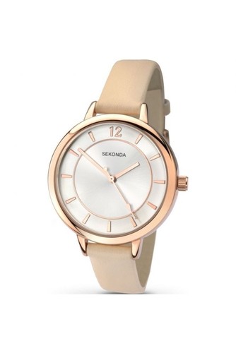 Sekonda dames crème cuir - , pu