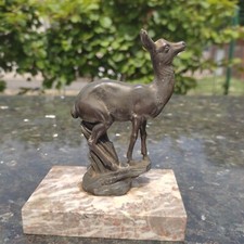 Biche en régule art déco
