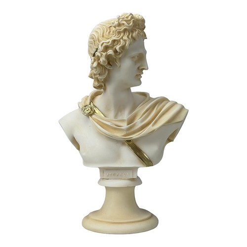 Statue tête buste dieu grec