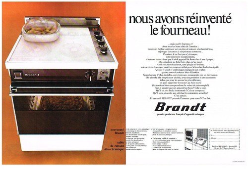 Publicite 1972 brandt - 1972,