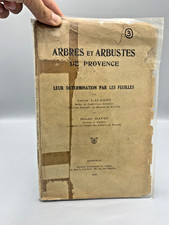 Arbres et arbustes de Provence feuilles — Louis Laurent & Roger David 1942 