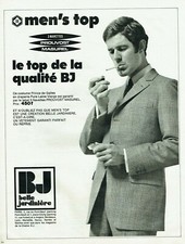  Publicité Advertising 0222 c 1969   costume Prince des Galles Belle Jardinière 