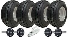 20.5x8.00-10 Double Essieu Remorque Kit Route Légal 4 Roues 4 Alko Axe Attelage